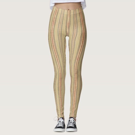 Leggings Tissu de régression Vintage trié (Devant)