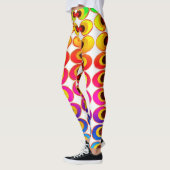 Leggings Tissu psychédélique (Gauche)