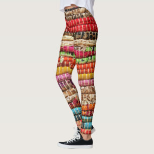 Leggings Tissu rayé Tissu corde tissé tissé naturel