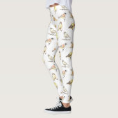 Leggings Tit birds motif (Gauche)