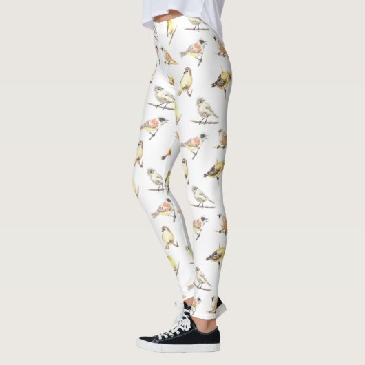 Leggings Tit birds motif (Gauche)