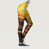 Leggings Titan la plus grande lune de la planète Saturne (Droite)