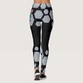 Leggings Titans Ados, allez ! | Graphique Arsenal de Cyborg (Dos)