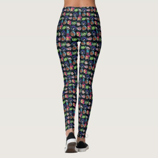 Leggings Titans Ados, allez ! | Titans Motif en chef (Dos)