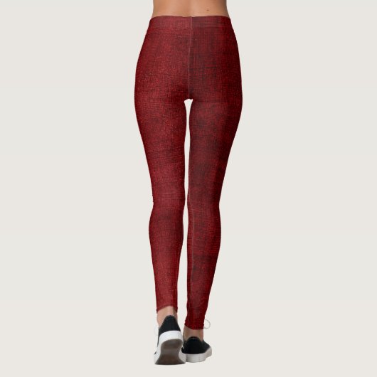 Leggings Toile Crimson (Dos)