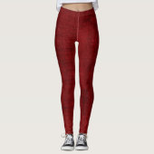 Leggings Toile Crimson (Devant)