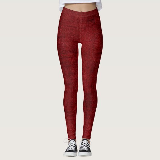 Leggings Toile Crimson (Devant)