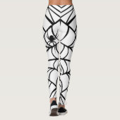 Leggings Toile d'araignée effrayante (Dos)