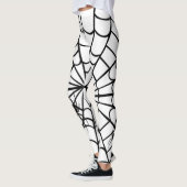 Leggings Toile d'araignée effrayante (Gauche)