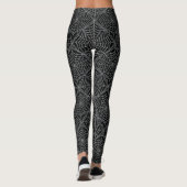 Leggings Toiles d'araignées blanches (Dos)
