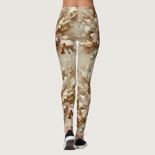 Leggings ~ TOMBE Brown Beige ~ (Dos)