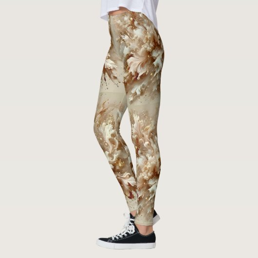 Leggings ~ TOMBE Brown Beige ~ (Gauche)