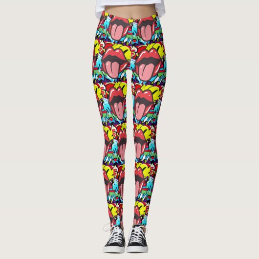 Leggings Tongue Twister (Devant)