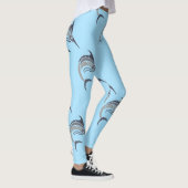 Leggings Tonnerre de poisson-épée (Droite)