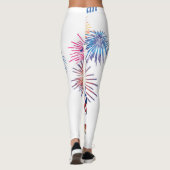 Leggings Tonnerre de poussin américain (Dos)
