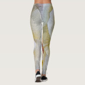 Leggings tons blanc à jaune (Dos)
