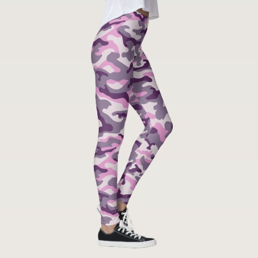 Leggings Tons de camouflage rose (Droite)