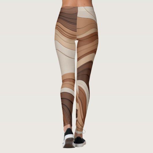 Leggings Tons de peau (Dos)