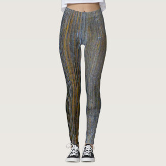 Leggings Tons en bois rustiques de guêtres faites sur