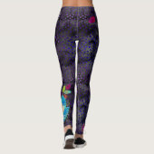 Leggings Tons (pourpres/magenta) de bouffe de DAEJA vu (Dos)