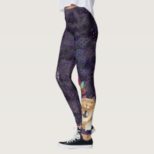 Leggings Tons (pourpres/magenta) de bouffe de DAEJA vu