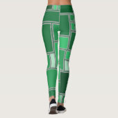 Leggings Tons verts (Dos)