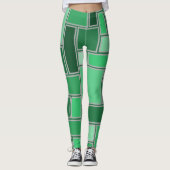 Leggings Tons verts (Devant)