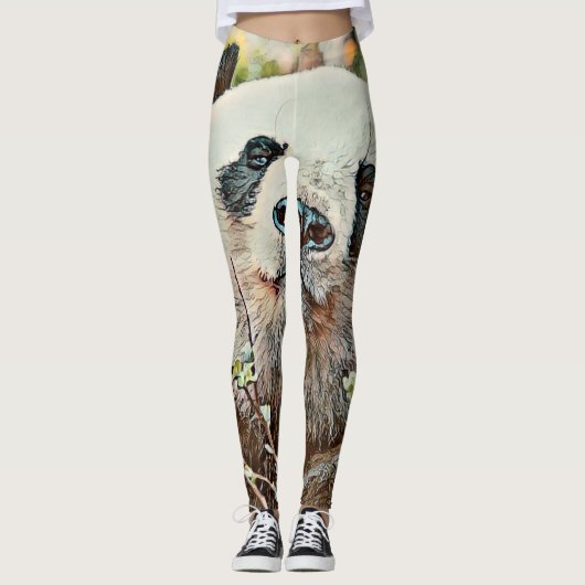 Leggings toony panda (Devant)