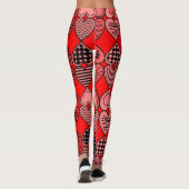 Leggings Topsy Turvy Hearts (Dos)