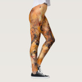 Leggings Tortue Abstraite (Droite)