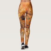 Leggings Tortue Abstraite (Dos)