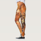 Leggings Tortue Abstraite (Gauche)