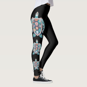 Leggings Tortue de mer