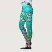 Leggings Tortue de mer (Gauche)