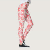 Leggings Tortue de mer de Honu Hawaiian Aloha Guava (Droite)