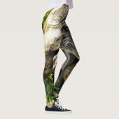 Leggings Tortue Sauvage Dans L'Herbe Pré Art De La Faune (Droite)