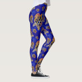 Leggings Tortues marines Batik Art Africain (Droite)