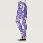 Leggings Tortues violettes Kauai (Gauche)