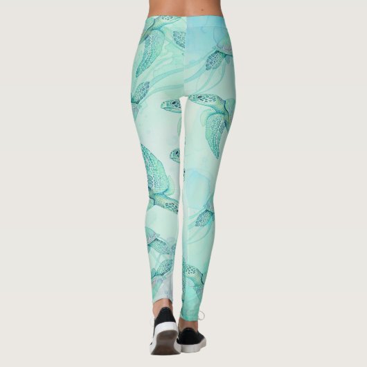 Leggings tortugas en el mar (Dos)