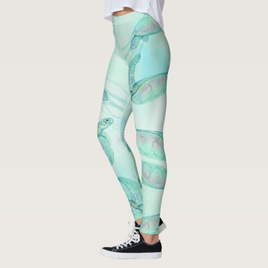 Leggings tortugas en el mar (Gauche)