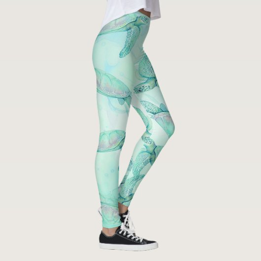 Leggings tortugas en el mar (Rechts)