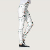 Leggings Totem géométrique tribal coloré (Droite)