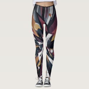Leggings Touches de couleur sur une paire de modernes perso