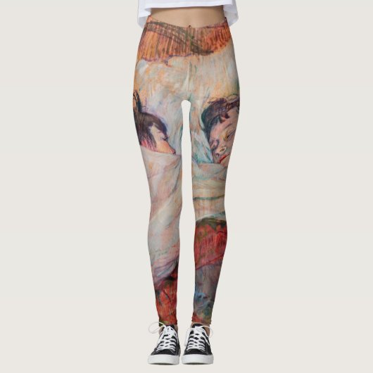 Leggings Toulouse-Lautrec - Le Lit (Devant)