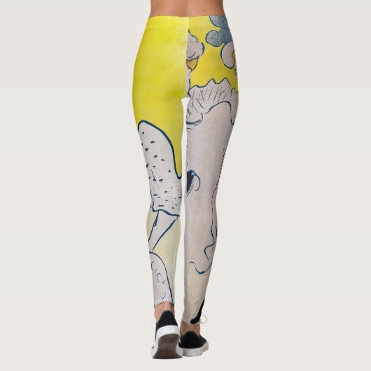 Leggings Toulouse-Lautrec - Troupe de Mlle Eglantine (Dos)