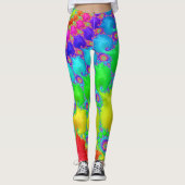 Leggings Tourbillon arc-en-ciel (Devant)