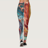 Leggings Tourbillon intergalactique de l'animal de compagni (Dos)