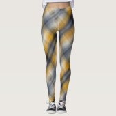 Leggings tourbillon jaune (Devant)