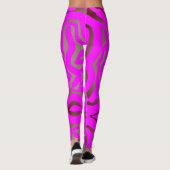 Leggings Tourbillon rose (Dos)