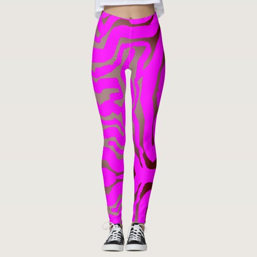 Leggings Tourbillon rose (Devant)